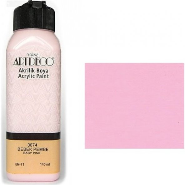 Artdeco Akrilik Boya 140 Ml Bebek Pembe