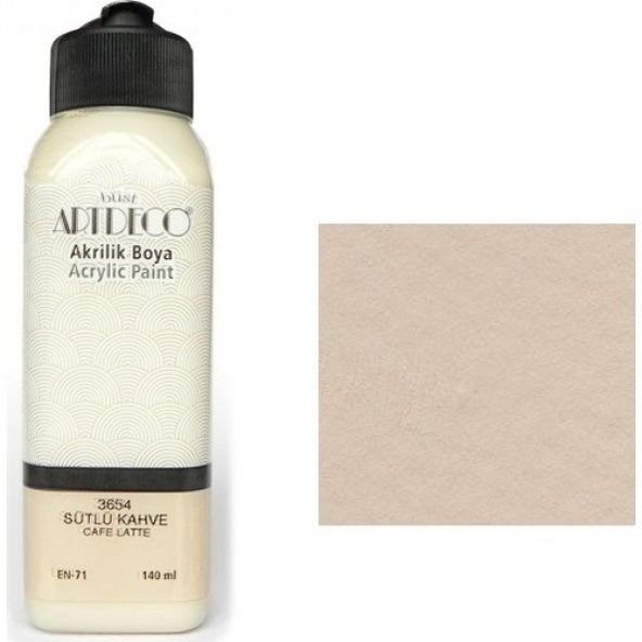 Artdeco Akrilik Boya 140 Ml Sütlü Kahve