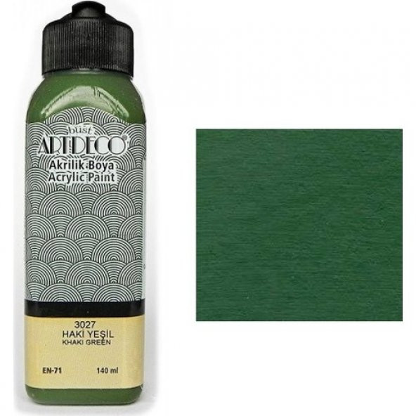 Artdeco Akrilik Boya 140 Ml Haki Yeşil ürün görseli 1