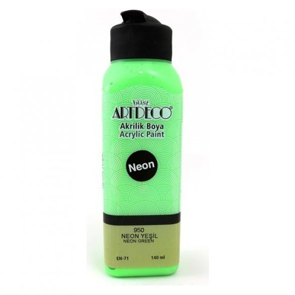 Artdeco Akrilik Boya 140 Ml.N.Yeşil 070R-950