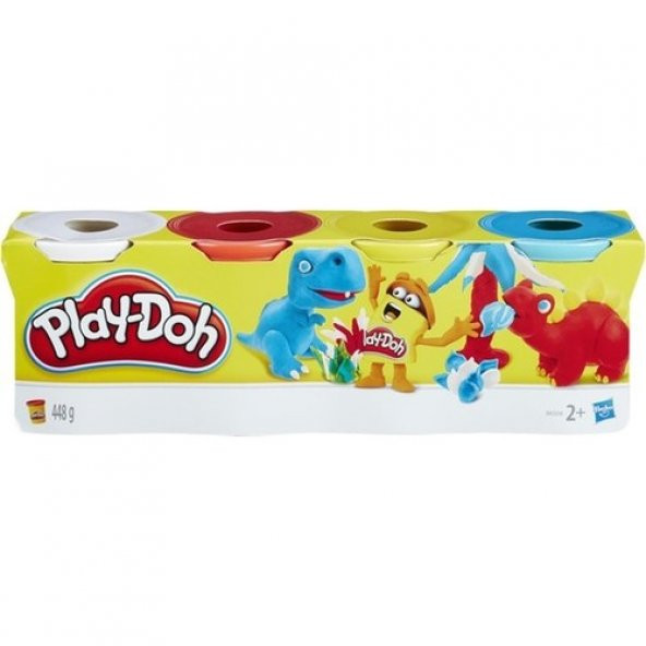 Play-Doh Hasbro Oyun Hamuru 4 Lü (Prm)448Gr B5517