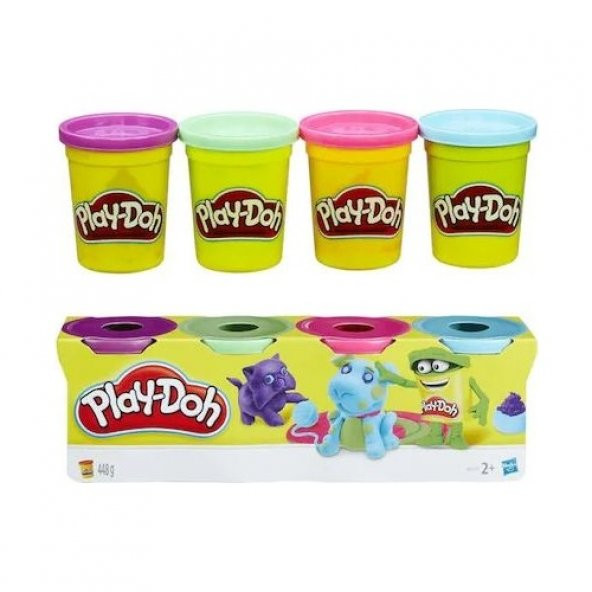 Play-Doh Hasbro Oyun Hamuru 4 Lü (Prm)448Gr B5517 - Resim 5