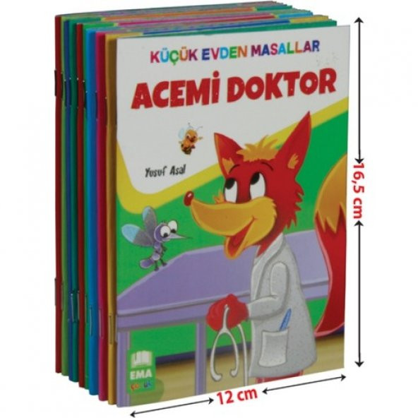 Küçük Evden Masallar Serisi (10 Kitap, 1. Ve 2. Sınıflar İçin)- Selin Işıkseli