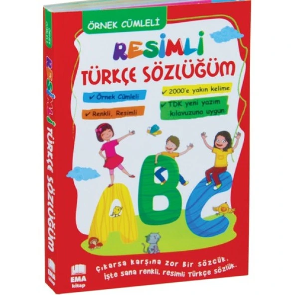 Renkli Resimli Türkçe Sözlüğüm Tdk Uyumlu (Örnek Cümleli)