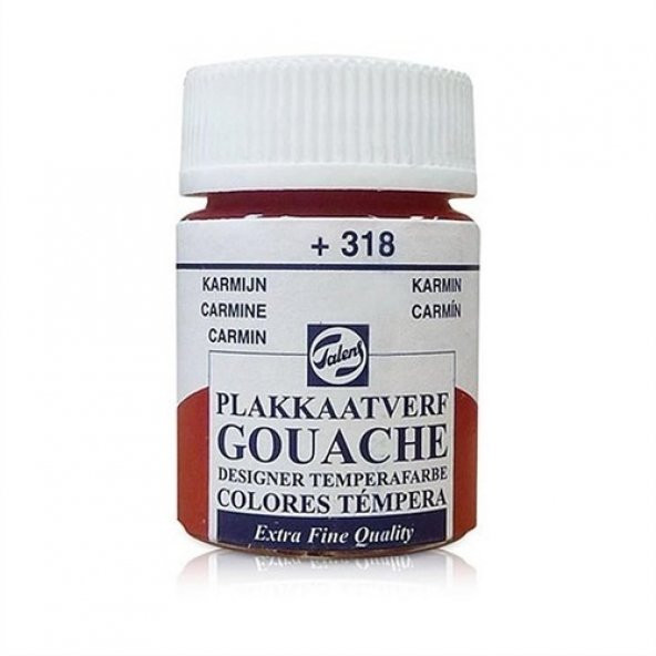 Talens Guaj Boya 318 Carmine