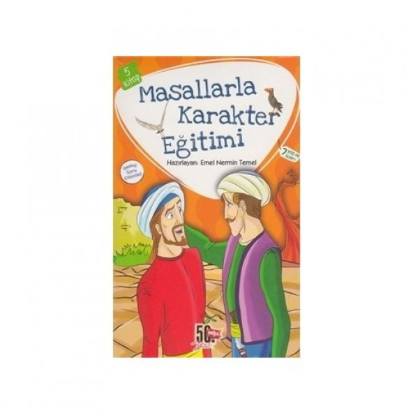 Masallarla Karakter Eğitimi (5 Kitap) - Emel Nermin Temel