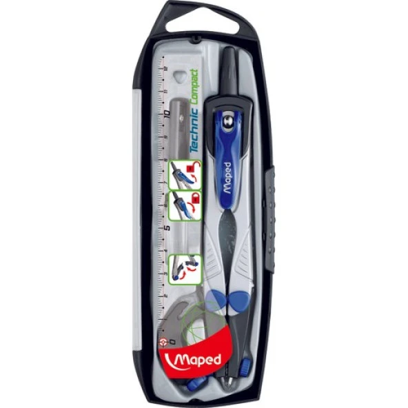 Maped Pergel Seti Technıc Compact 4Lü 538700