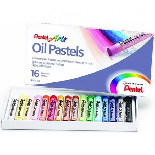 Pentel Yağlı Pastel Boya Seti 16Lı