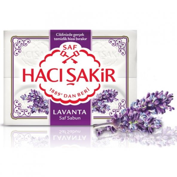 Hacı Şakir Lavanta Kalıp Sabun 4x150GR