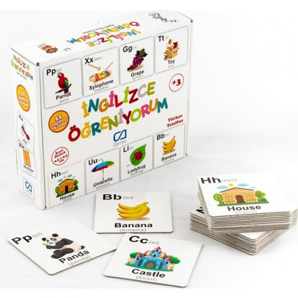 Ca Games Eğitici İngilizce Öğreniyorum ürün görseli