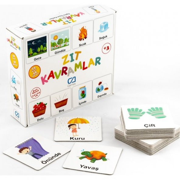 Ca Games Eğitici Zıt Kavramlar ürün görseli