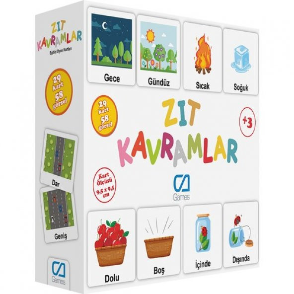 Ca Games Eğitici Zıt Kavramlar - Resim 2