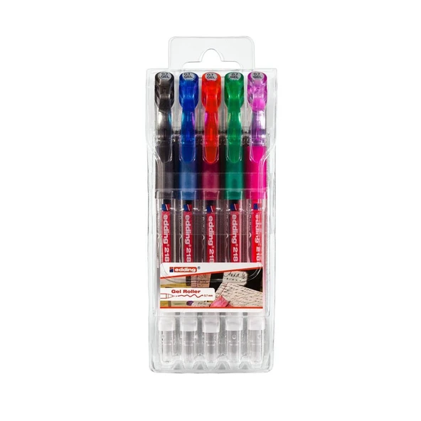 Edding Crystal Jelly Kalem 5'li ürün görseli