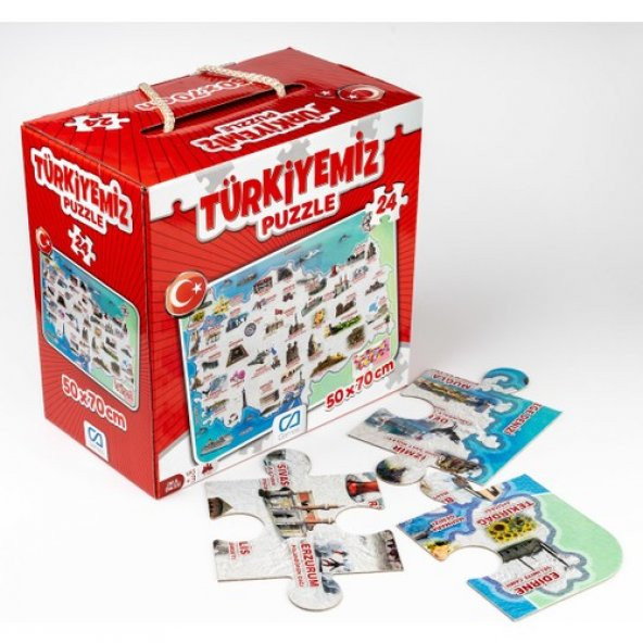 Ca Games Türkiyemiz 24 Parça Puzzle