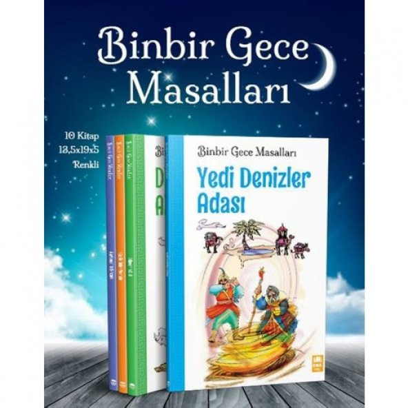 Binbir Gece Masalları Seti (10 Kitap Takım)