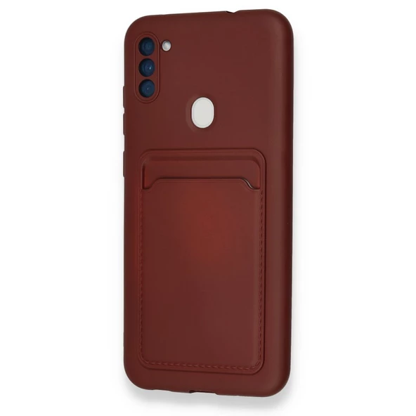 FitCase Samsung Galaxy A11 Cardy Soft Kartlık Cepli Silikon Kapak - 2