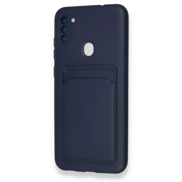 FitCase Samsung Galaxy A11 Cardy Soft Kartlık Cepli Silikon Kapak - 5