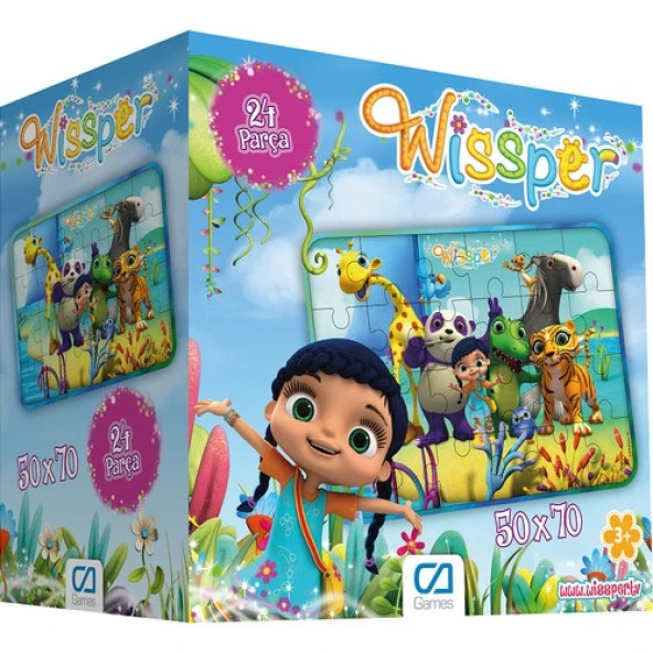 Ca Games Wissper Yer Puzzle 24 Parça Çocuk Puzzle - 2