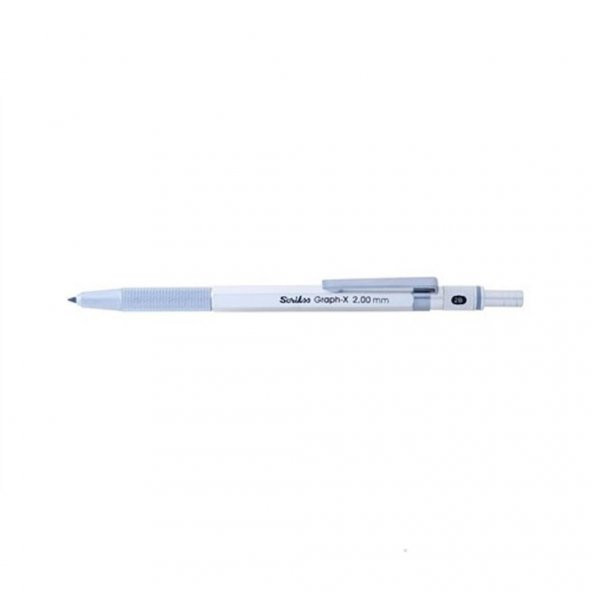 Scrikss Graph-X Metal Versatil Kalem 2.0 Mm Beyaz