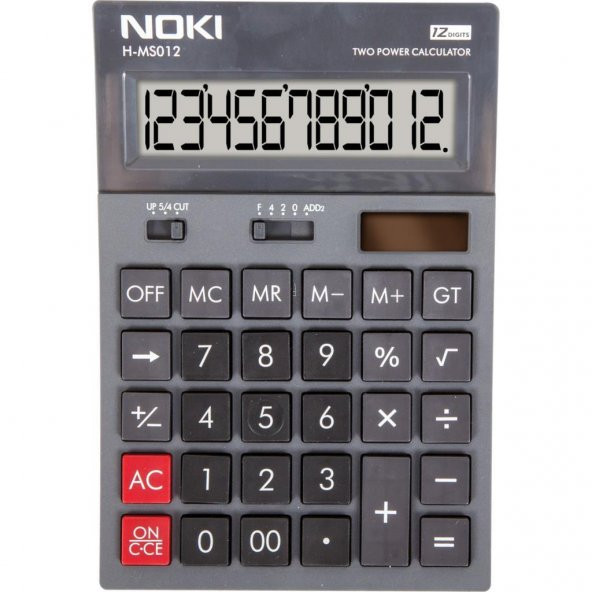 Noki Hesap Makinesi 12 Hane H-MS012