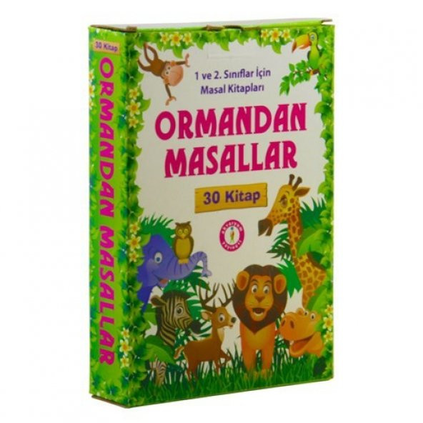 Ormandan Masallar Seti (30 Kitap) (1. Ve 2. Sınıflar İçin)-Kolektif