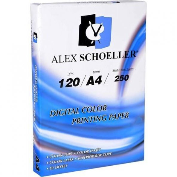 Alex Schoeller Fotokopi Kağıdı A4 120 Gr. 250li ALX-847