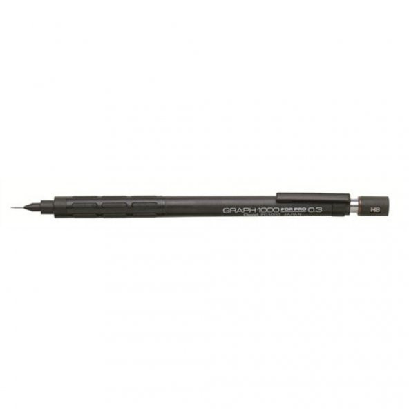 Pentel PG1003 Mat Metal Gövde 0.3 mm Graph 1000 Versatil