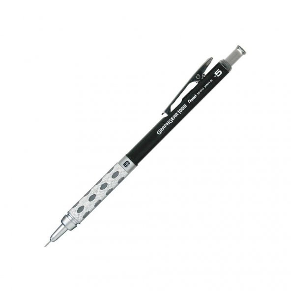 Pentel Graphgear 1000 0.5 mm Mekanik Kurşun Kalem Siyah PG1015C-BX