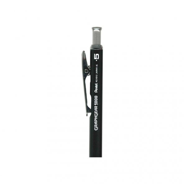 Pentel Graphgear 1000 0.5 mm Mekanik Kurşun Kalem Siyah PG1015C-BX - 2