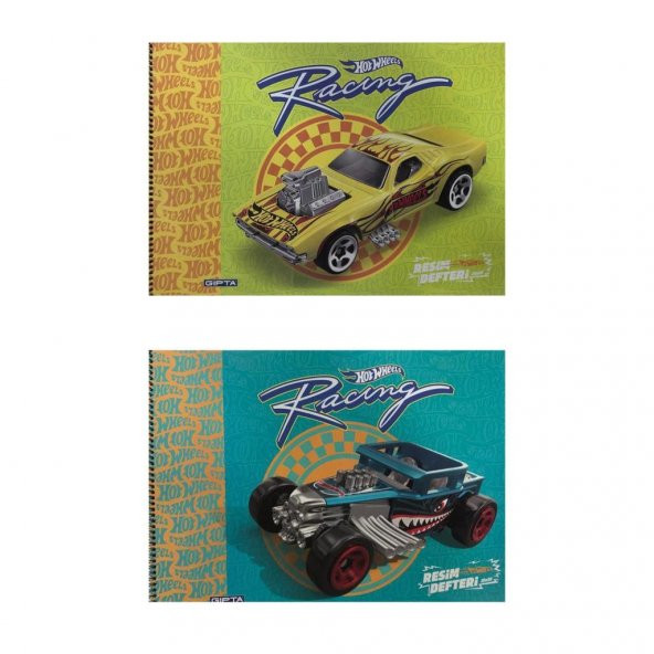 Gıpta 25x35 Hot Wheels Resim Defteri 15YP 5437 2li