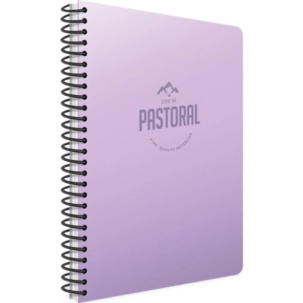 Gıpta Pastoral 17X24 Spiralli Defter 72 Yaprak Kareli