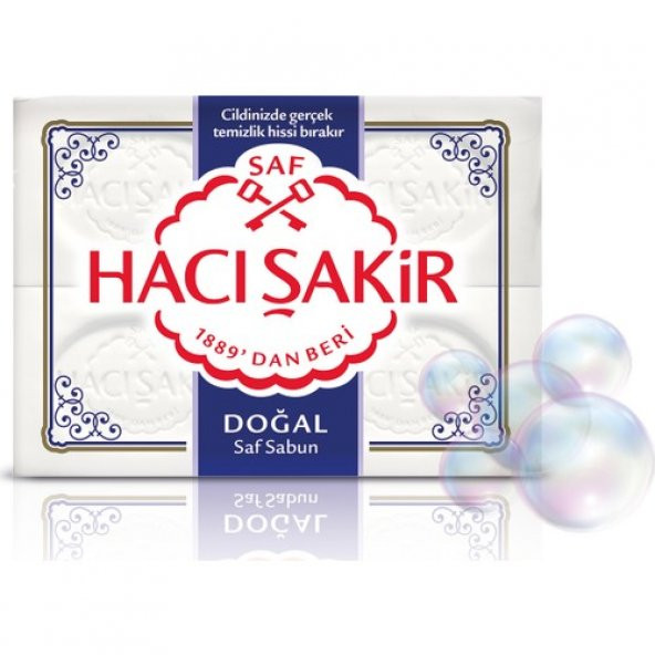 Hacı Şakir Doğal Kalıp Sabun 4x150GR