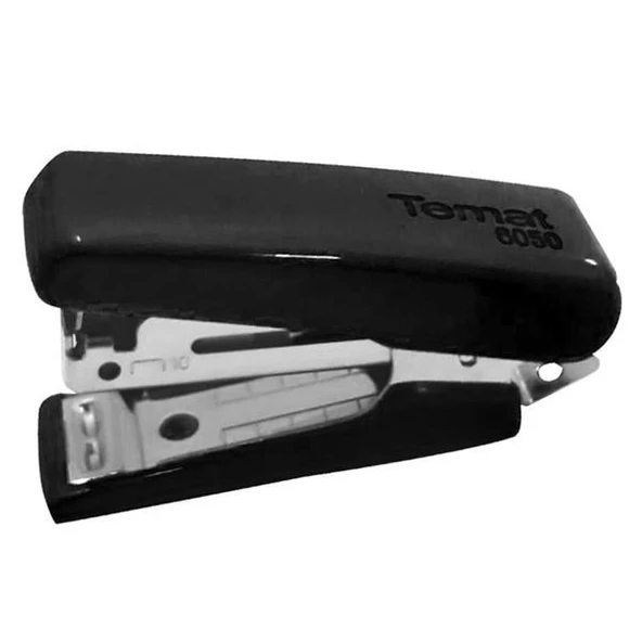 Temat 6050 Zımba Makinesi Siyah 10 Yaprak Kapasite ürün görseli 1