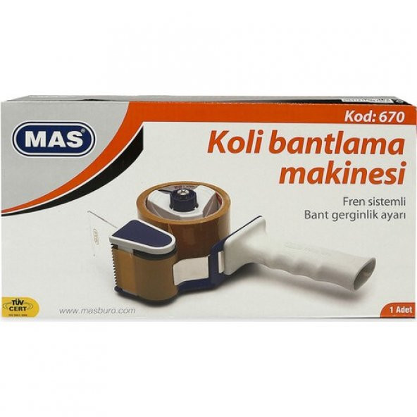 Mas 670 Koli Bantlama Makinesi