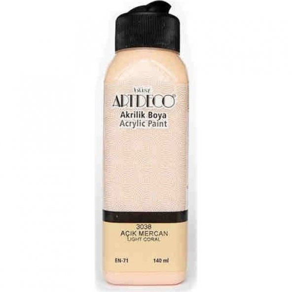 Artdeco Akrilik Boya 140 Ml Açık Mercan