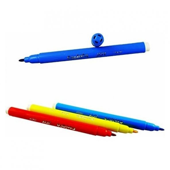 Carioca Joy Keçeli Boya Kalemi Yıkanabilir 24lü - 5