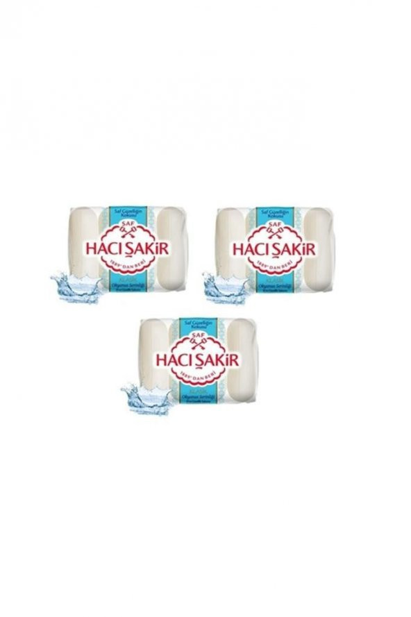 Hacı Şakir Güzellik Sabunu Klasik Okyanus Serinliği 4x70GR x 3 Paket