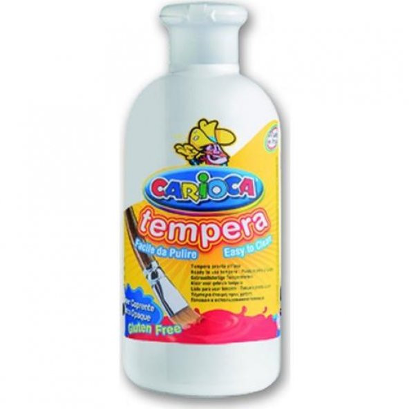 Carioca Tempera Suluboya Süper Yikanabilir Beyaz 250 Ml. ürün görseli 1