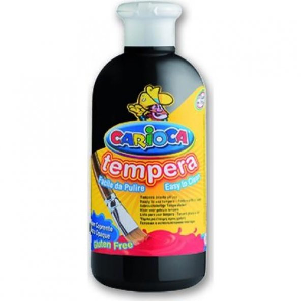 Carioca Tempera Suluboya Süper Yikanabilir Siyah 250 Ml. ürün görseli 1