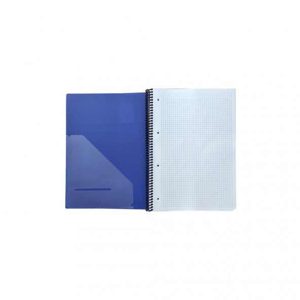 Gıpta Chromo 80 Yp. A4 Spiralli Pp. Kapak Defter Kareli