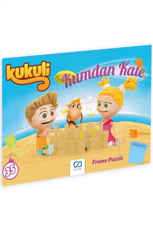 Ca Games Kukuli 35 Parça Frame Puzzle-5138