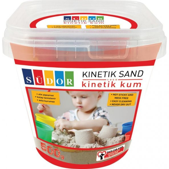 Südor Kinetik Kum Kovalı 500 G Naturel Ks02-1