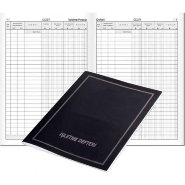 Gülpaş 118 İşletme Defteri Pp Kapak 20x28 40 Yp.