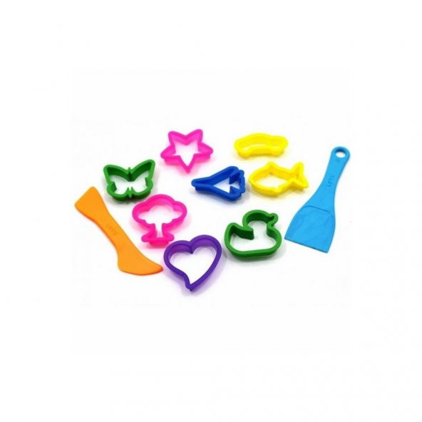 Lets 10 Parça Oyun Hamuru Kalıbı L8416