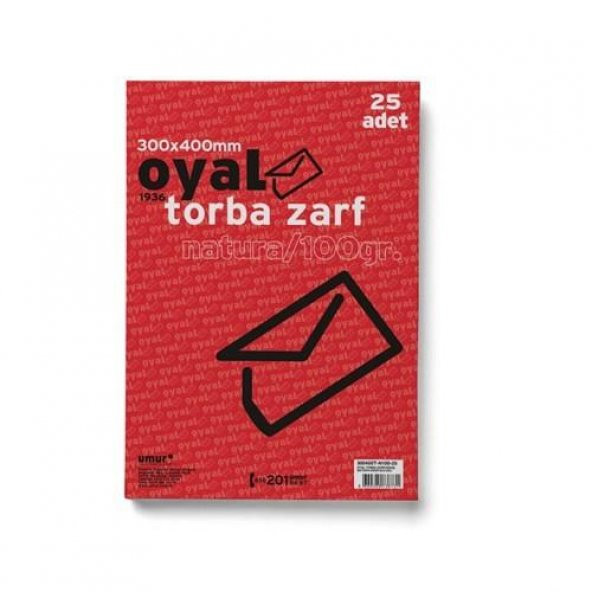 Oyal Torba Zarf 30x40 Formula Silikonlu 100 Gr. 25li