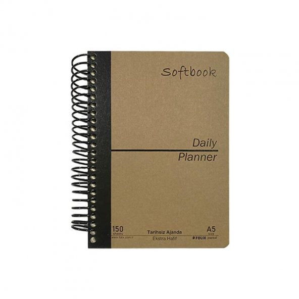 Folix Softbook Daily Planner A5 150 Yp.