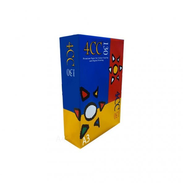 4 CC Gramajlı Fotokopi Kağıdı A3 130 Gr 500 Lü - 2