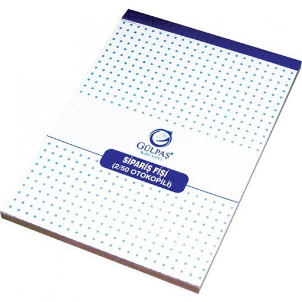 Gülpaş 107 A5 Otokopili Sipariş Fişi