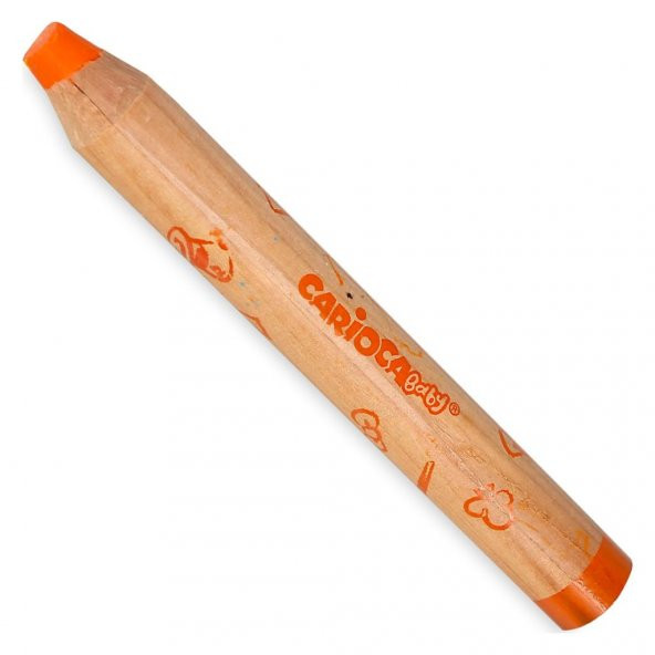 Carioca "3 in 1" Jumbo Bebek Ahşap Gövdeli Boya Kalemi 10lu - 4