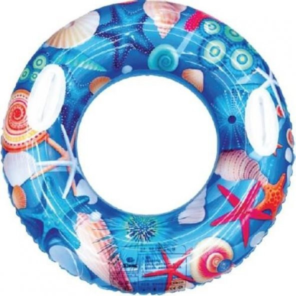 Bermuda Deniz Altı Desenli Simit 90 Cm 1809017 - 1